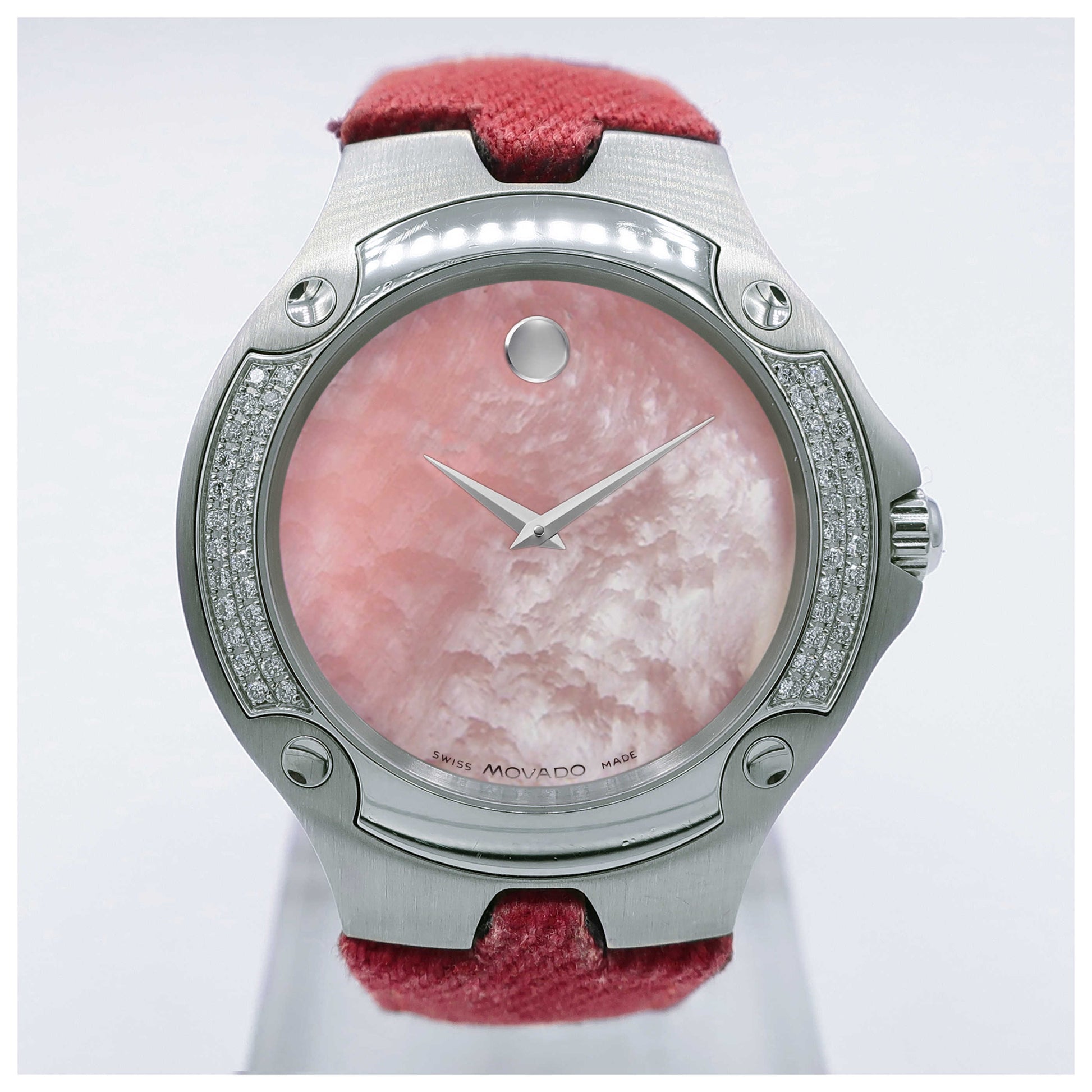 Front view of Movado Sports Edition Women's Swiss Quartz (Battery-Powered) Watch 0605059-PO