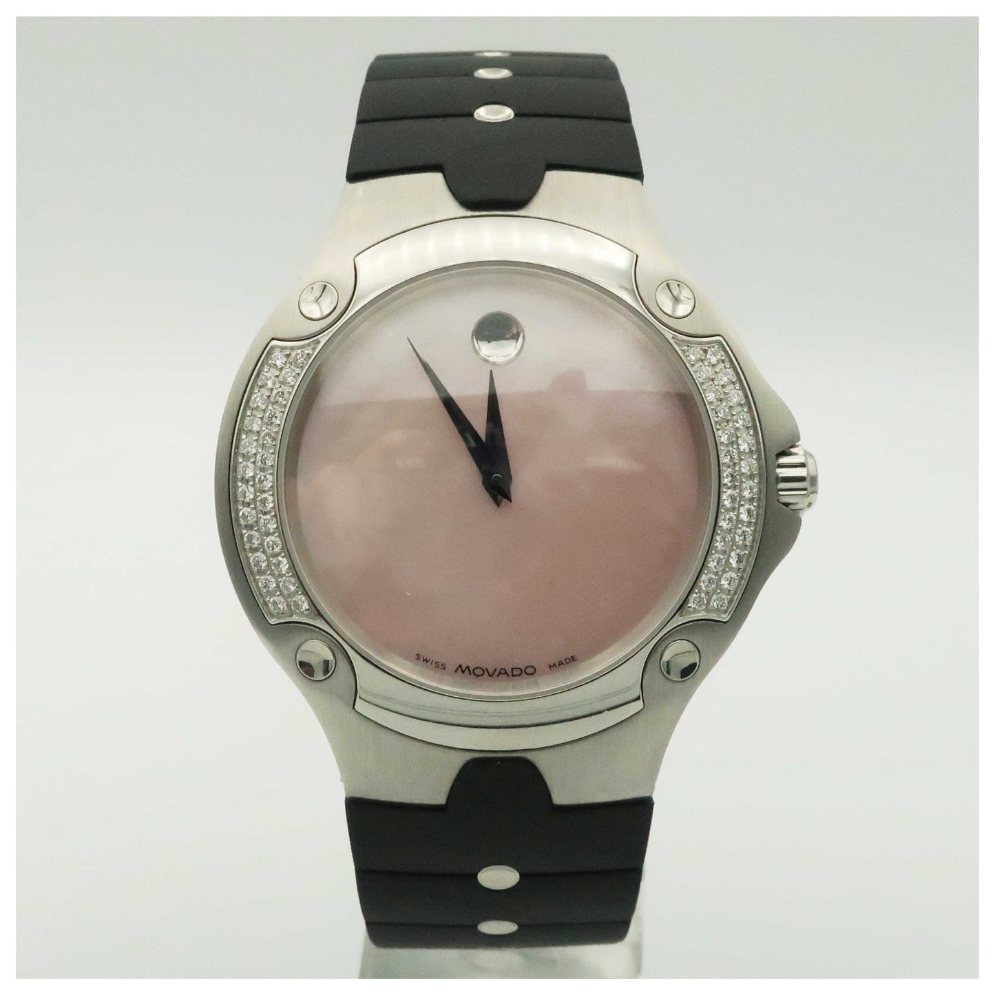 Front view of Movado Sports Edition Women's Swiss Quartz (Battery-Powered) Watch 0605059-SD3