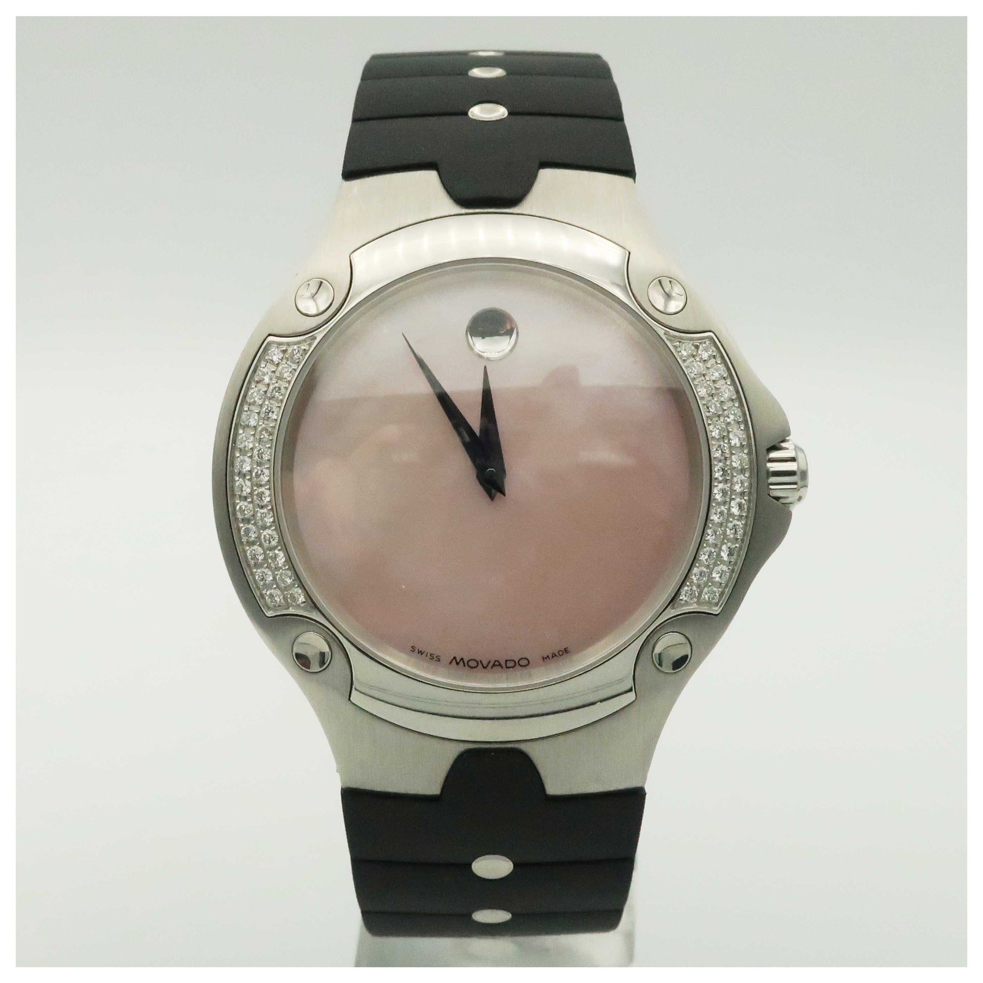 Front view of Movado Sports Edition Women's Swiss Quartz (Battery-Powered) Watch 0605059-SD3