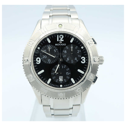 Front view of Movado Gentry Men's Swiss Quartz (Battery-Powered) Watch 0605067-PO