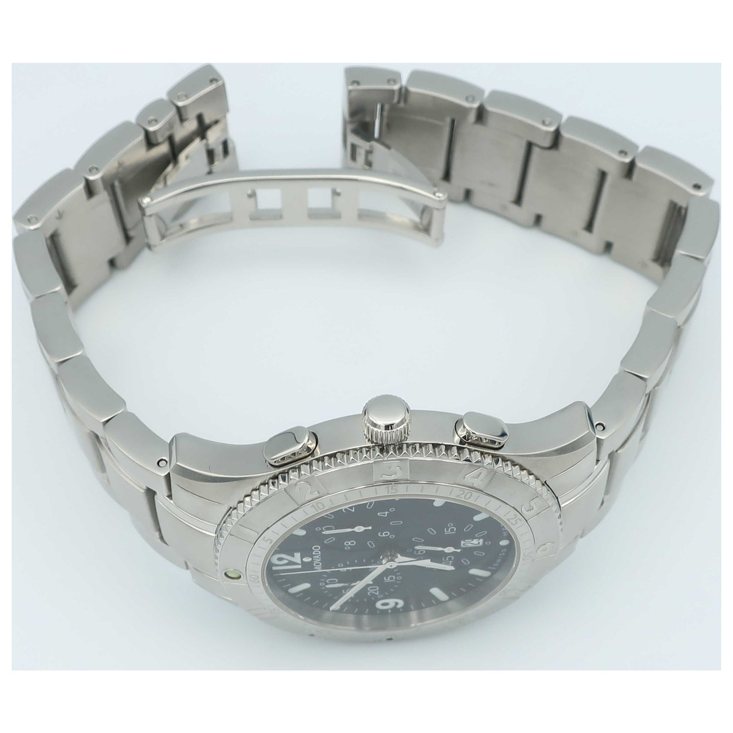 Movado Gentry Men's Swiss Quartz (Battery-Powered) Watch 0605067-PO - Image #8