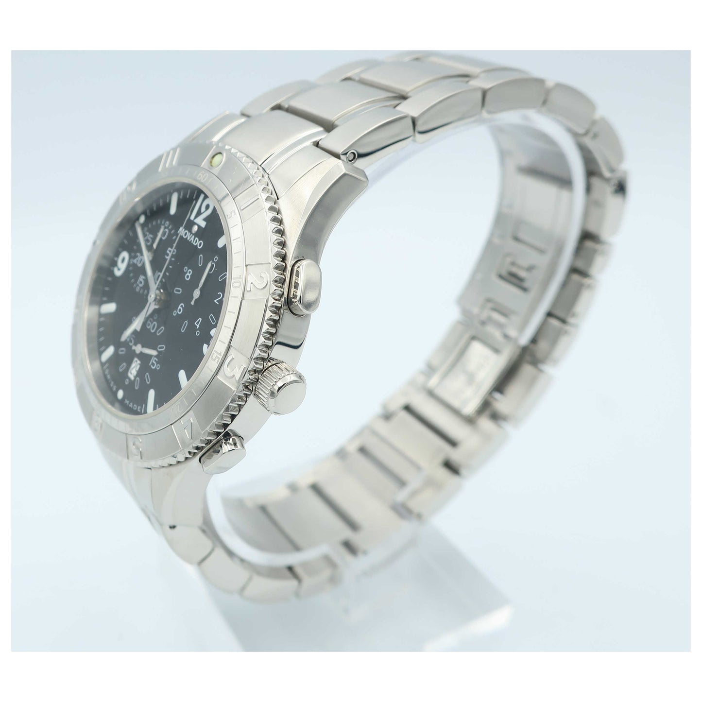 Movado Gentry Men's Swiss Quartz (Battery-Powered) Watch 0605067-PO - Image #4