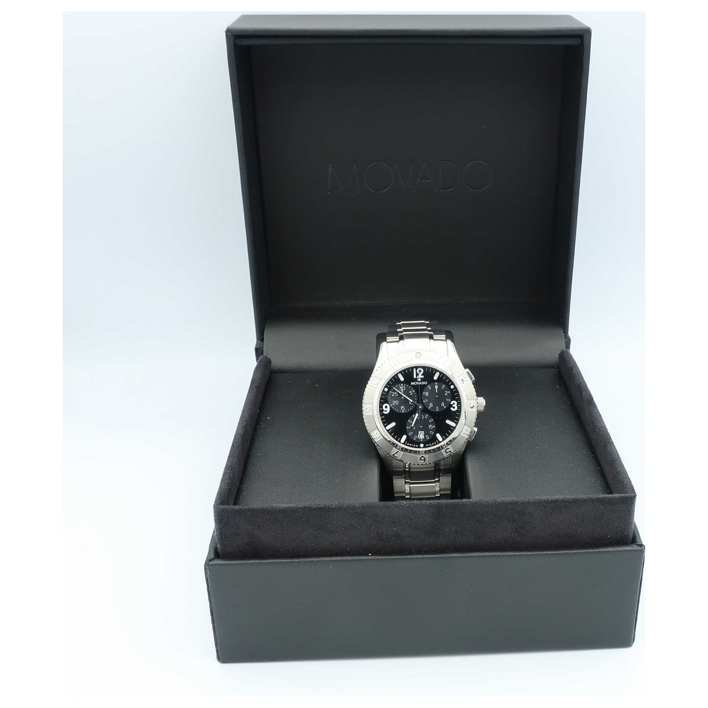 Movado Gentry Men's Swiss Quartz (Battery-Powered) Watch 0605067-PO - Image #6
