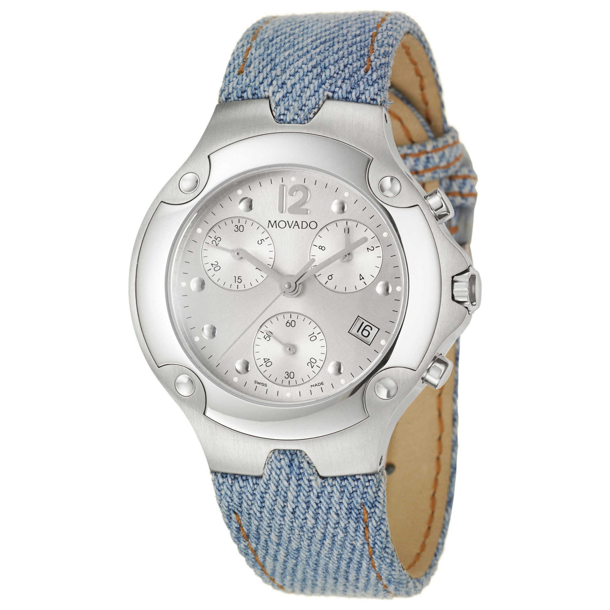 Front view of Movado Sports Edition Men's Swiss Quartz (Battery-Powered) Watch 0605085