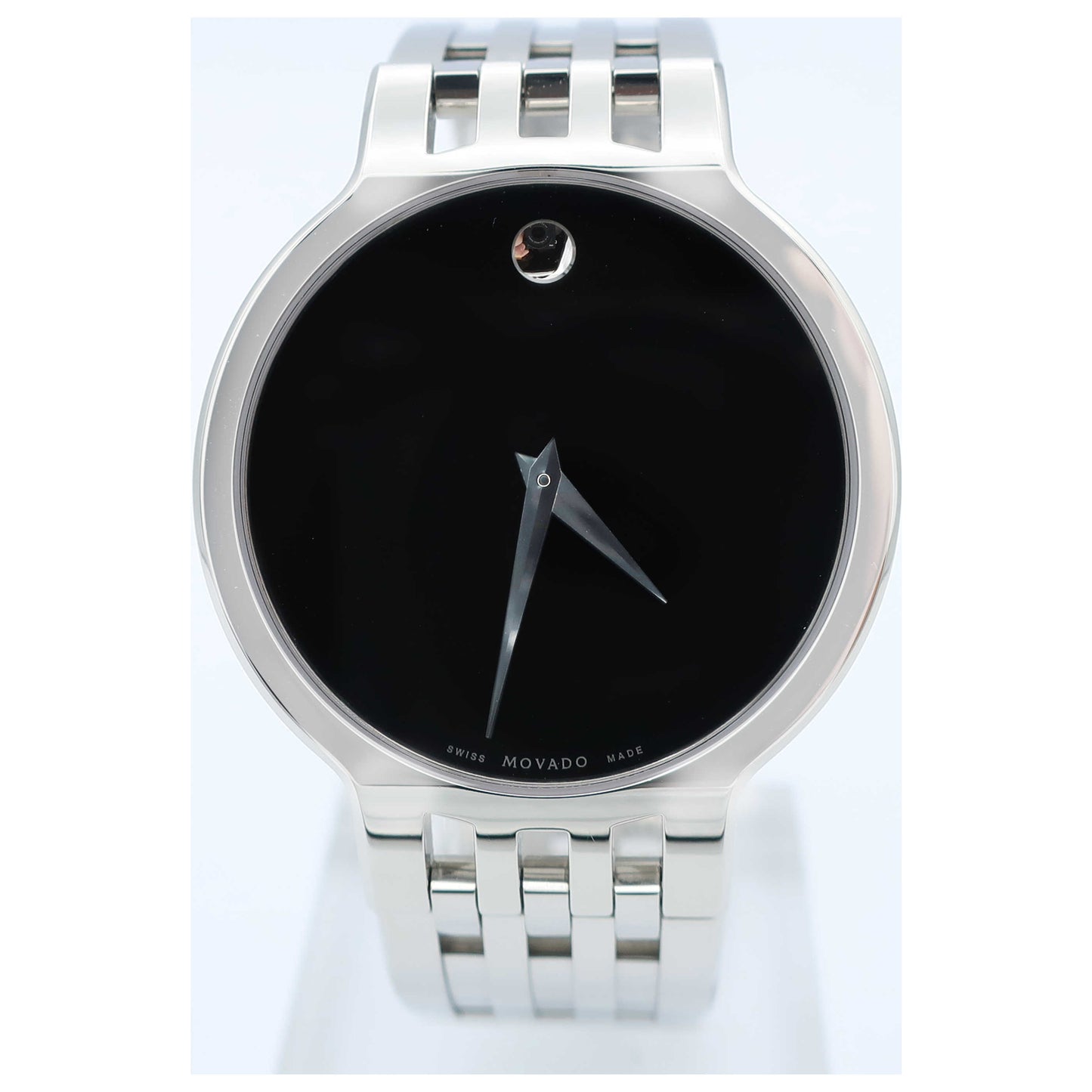 Front view of Movado Esperanza Men's Swiss Quartz (Battery-Powered) Watch 0605096-PO2