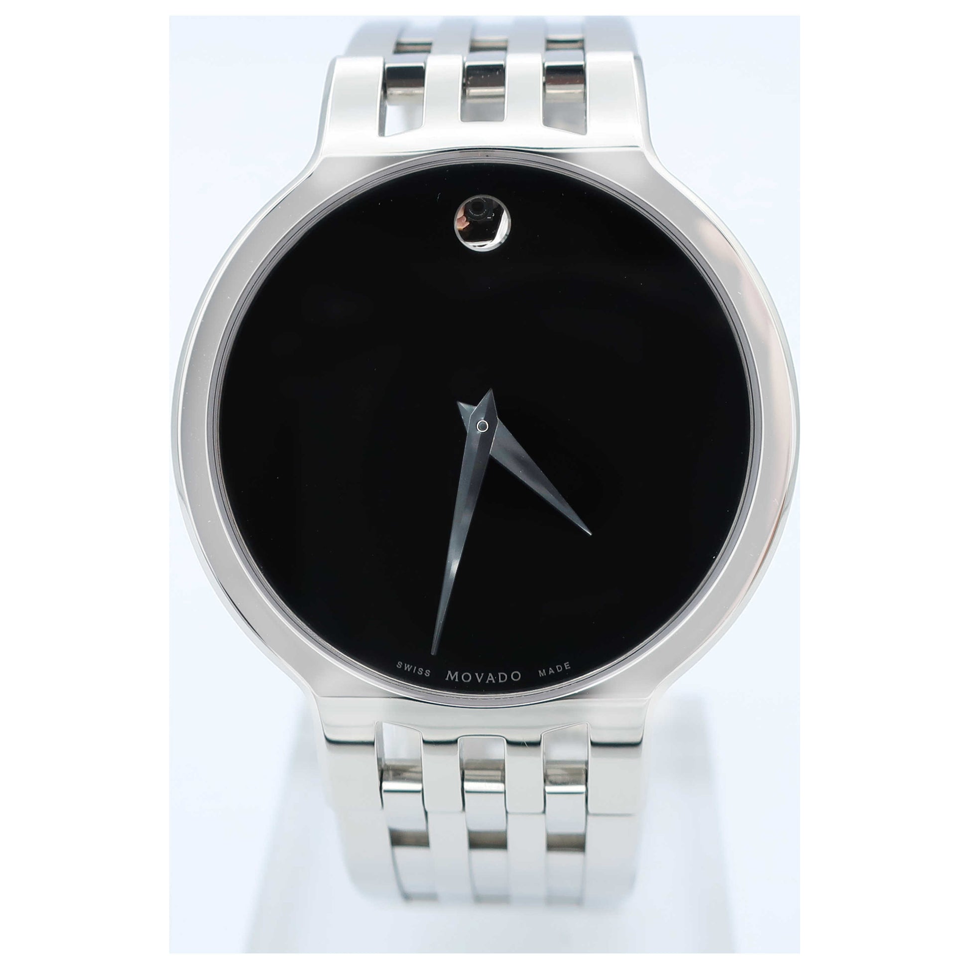 Front view of Movado Esperanza Men's Swiss Quartz (Battery-Powered) Watch 0605096-PO2