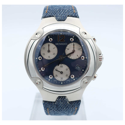 Front view of Movado Sports Edition Men's Swiss Quartz (Battery-Powered) Watch 0605153-PO4