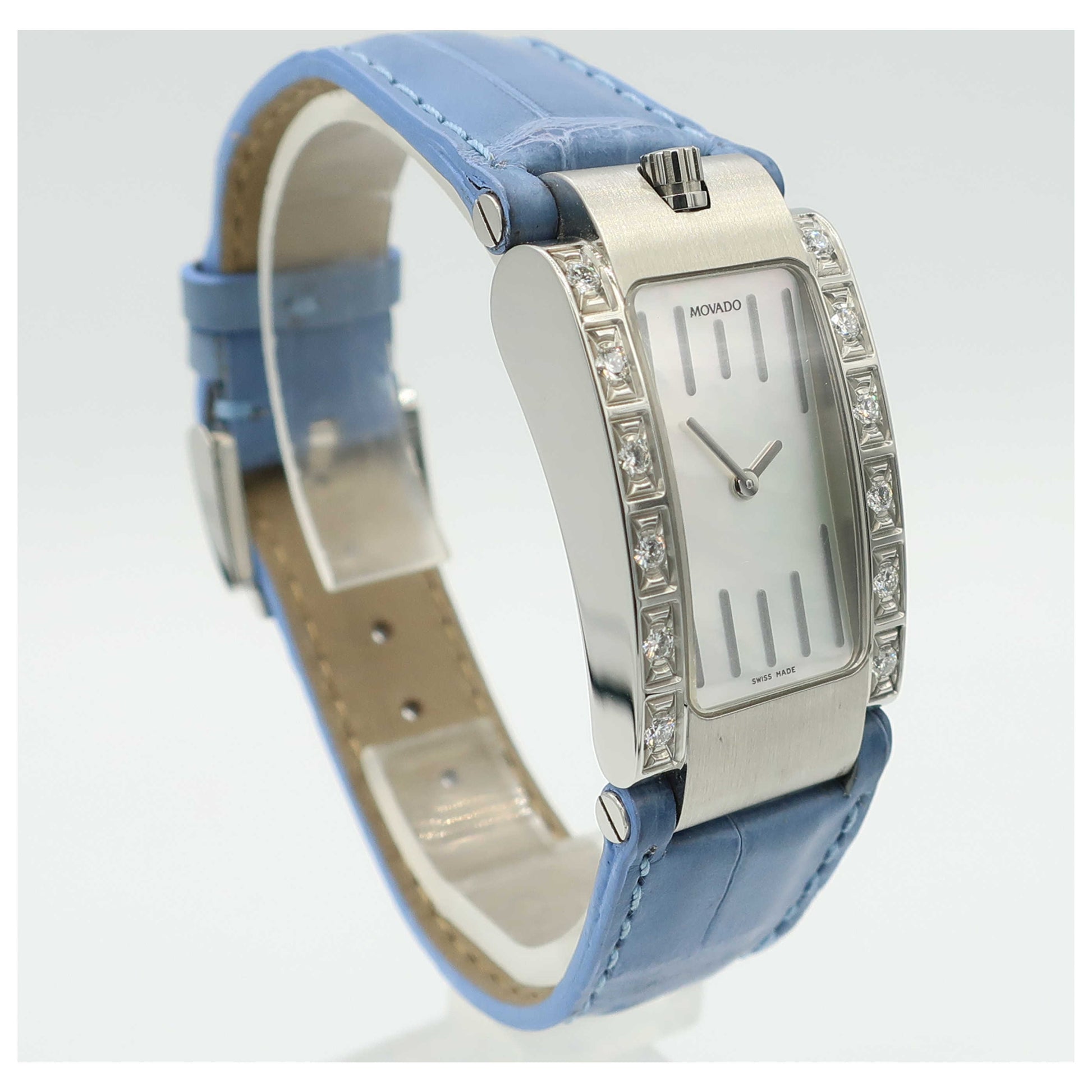 Movado Elliptica Women's Swiss Quartz (Battery-Powered) Watch 0605174-SD - Image #3