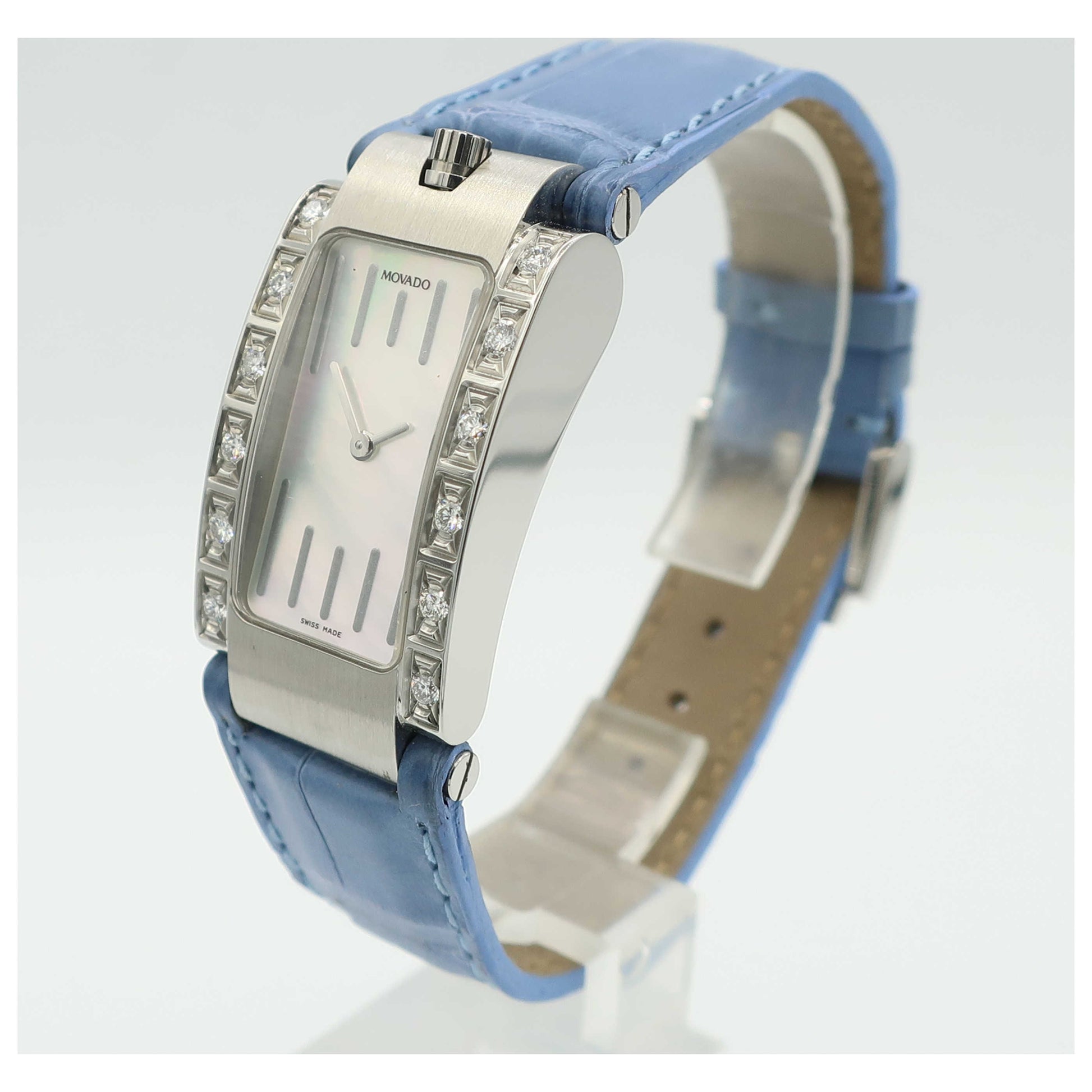Movado Elliptica Women's Swiss Quartz (Battery-Powered) Watch 0605174-SD - Image #4
