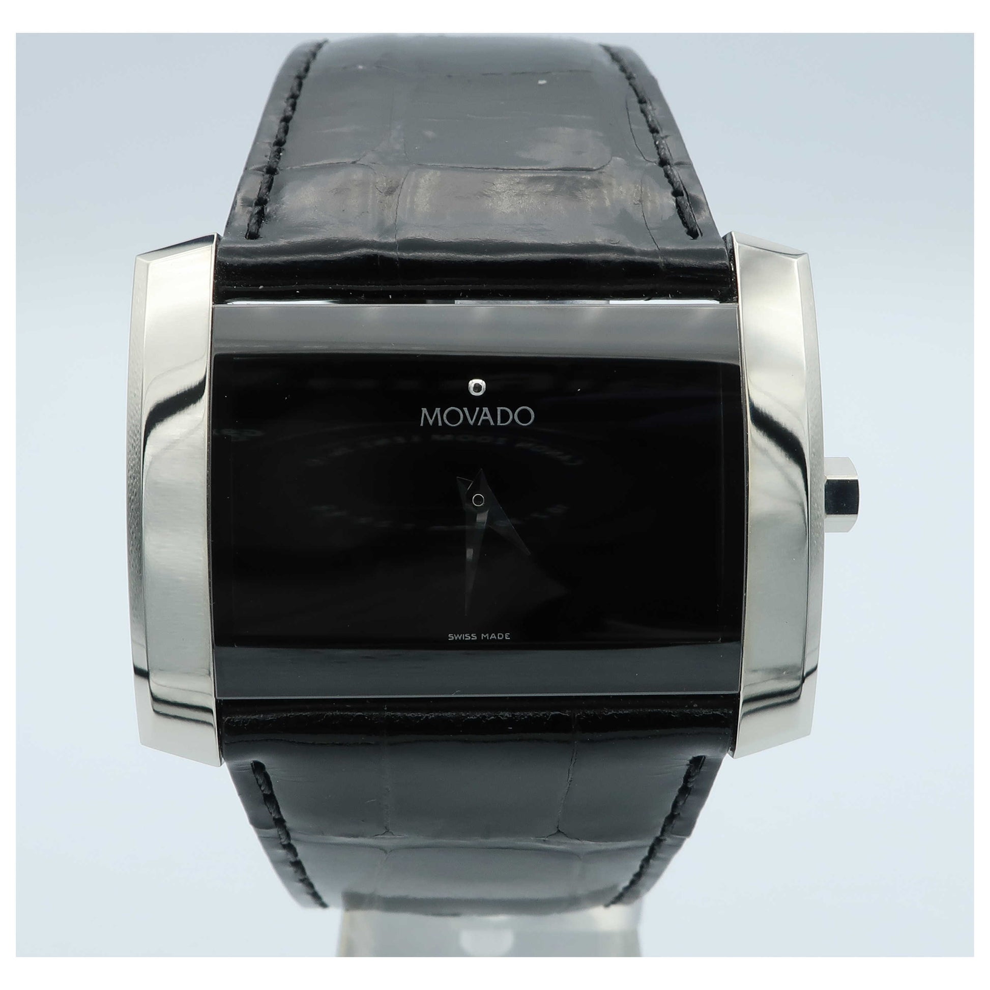Front view of Movado Eliro Women's Swiss Quartz (Battery-Powered) Watch 0605197-SD2