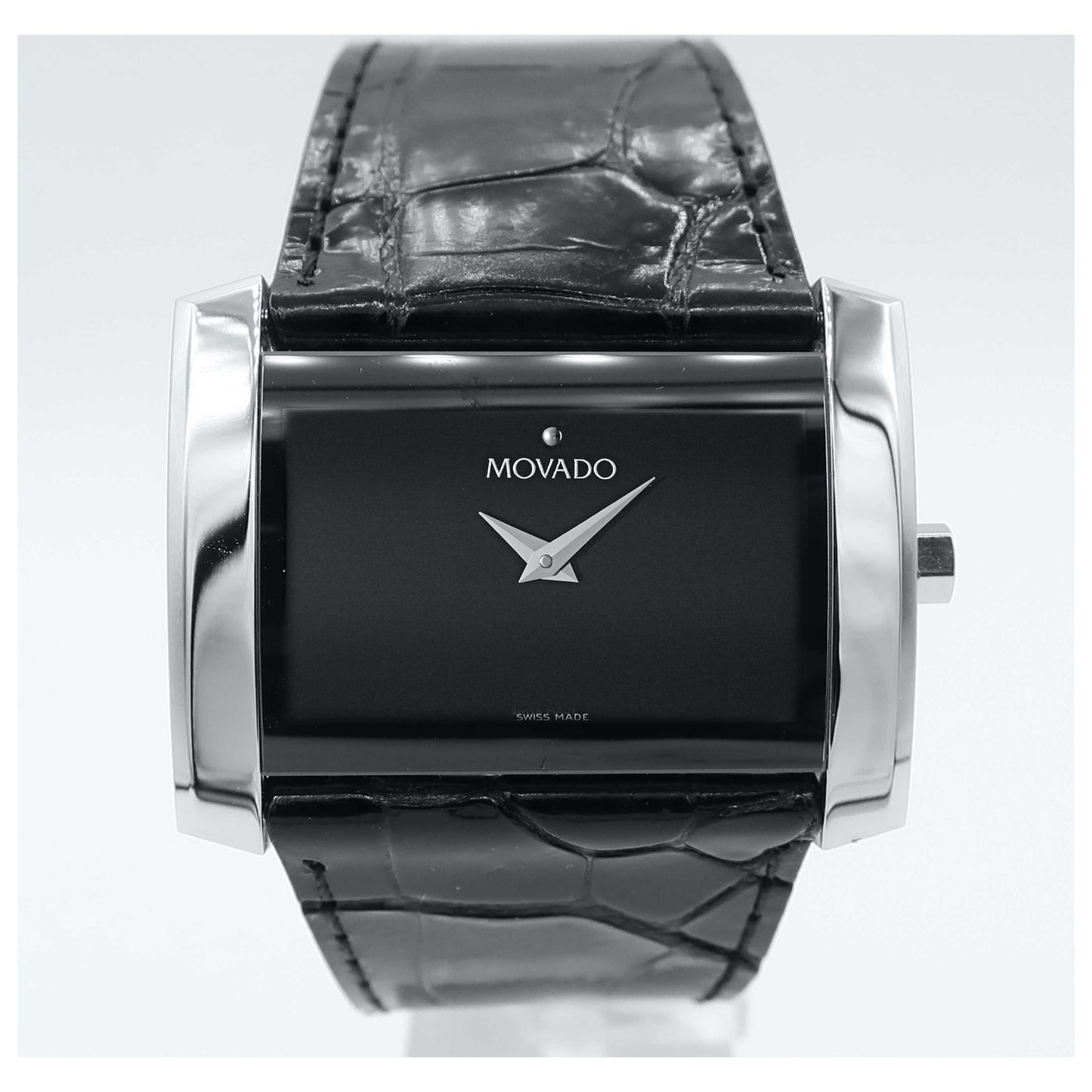 Front view of Movado Eliro Women's Swiss Quartz (Battery-Powered) Watch 0605197-SDV