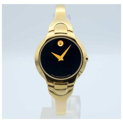 Front view of Movado Luko Women's Swiss Quartz (Battery-Powered) Watch 0605249-PO
