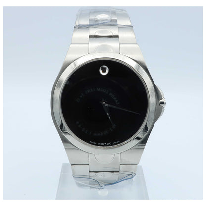 Front view of Movado Luno Men's Swiss Quartz (Battery-Powered) Watch 0605556-PO2