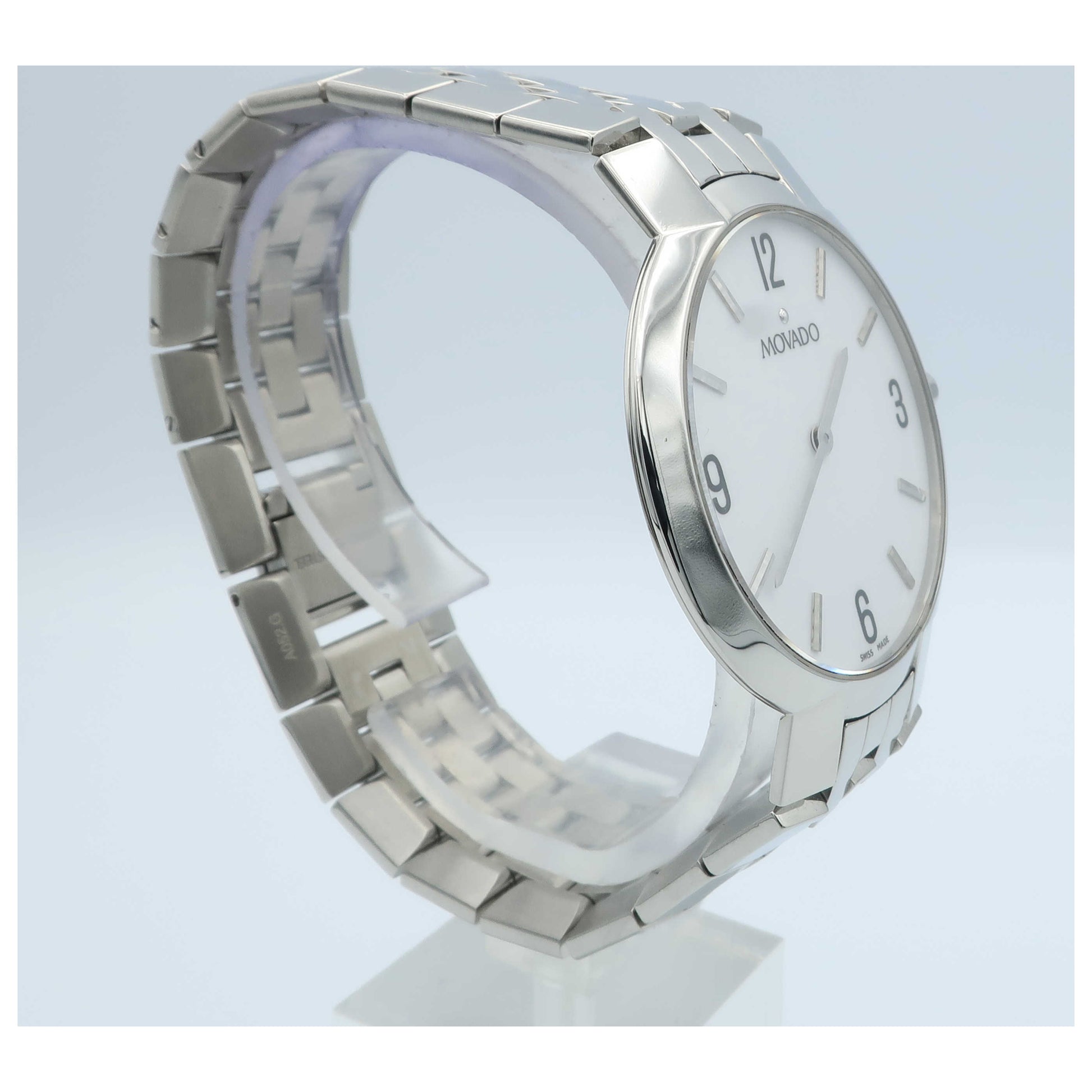 Movado Faceto Men's Swiss Quartz (Battery-Powered) Watch 0605565-PO - Image #3