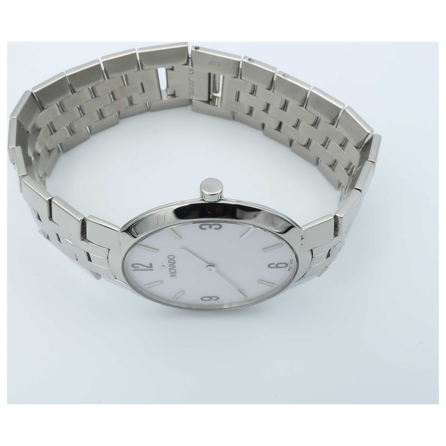 Movado Faceto Men's Swiss Quartz (Battery-Powered) Watch 0605565-PO - Image #8