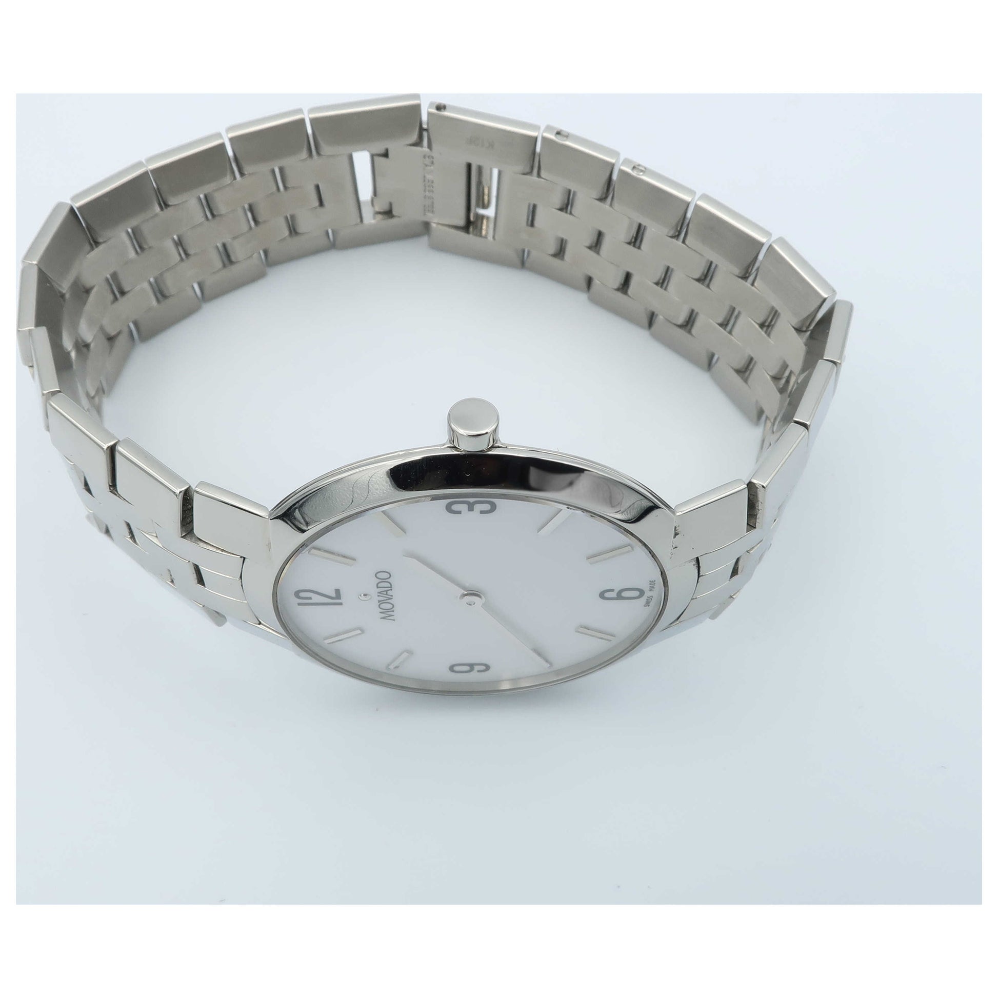 Movado Faceto Men's Swiss Quartz (Battery-Powered) Watch 0605565-PO - Image #8