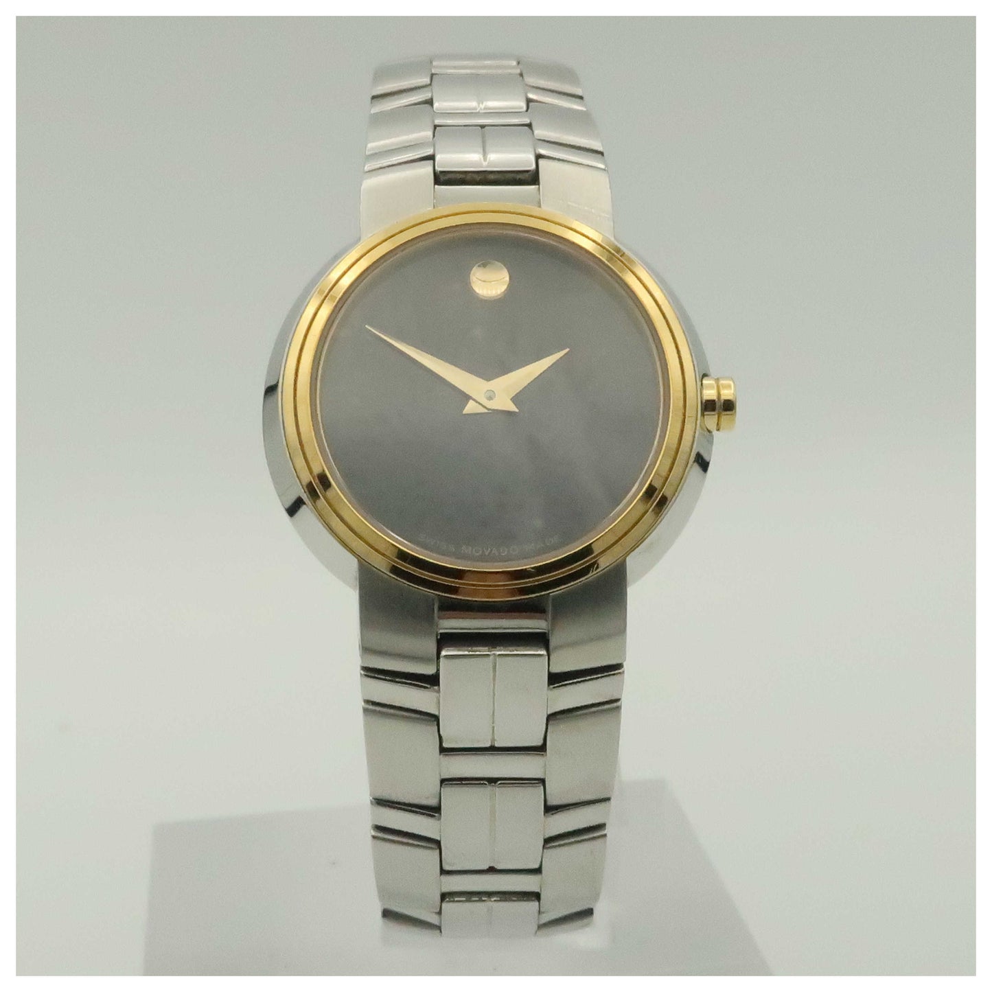 Front view of Movado Collection Women's Swiss Quartz (Battery-Powered) Watch 0605594-PO