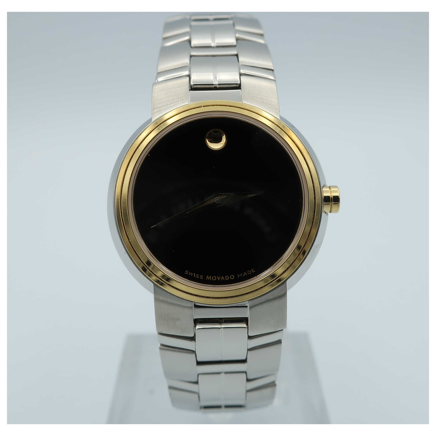 Front view of Movado Collection Men's Swiss Quartz (Battery-Powered) Watch 0605594-SD2