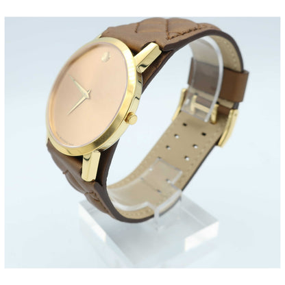 Movado Museum Women's Swiss Quartz (Battery-Powered) Watch 0605713-PO - Image #4