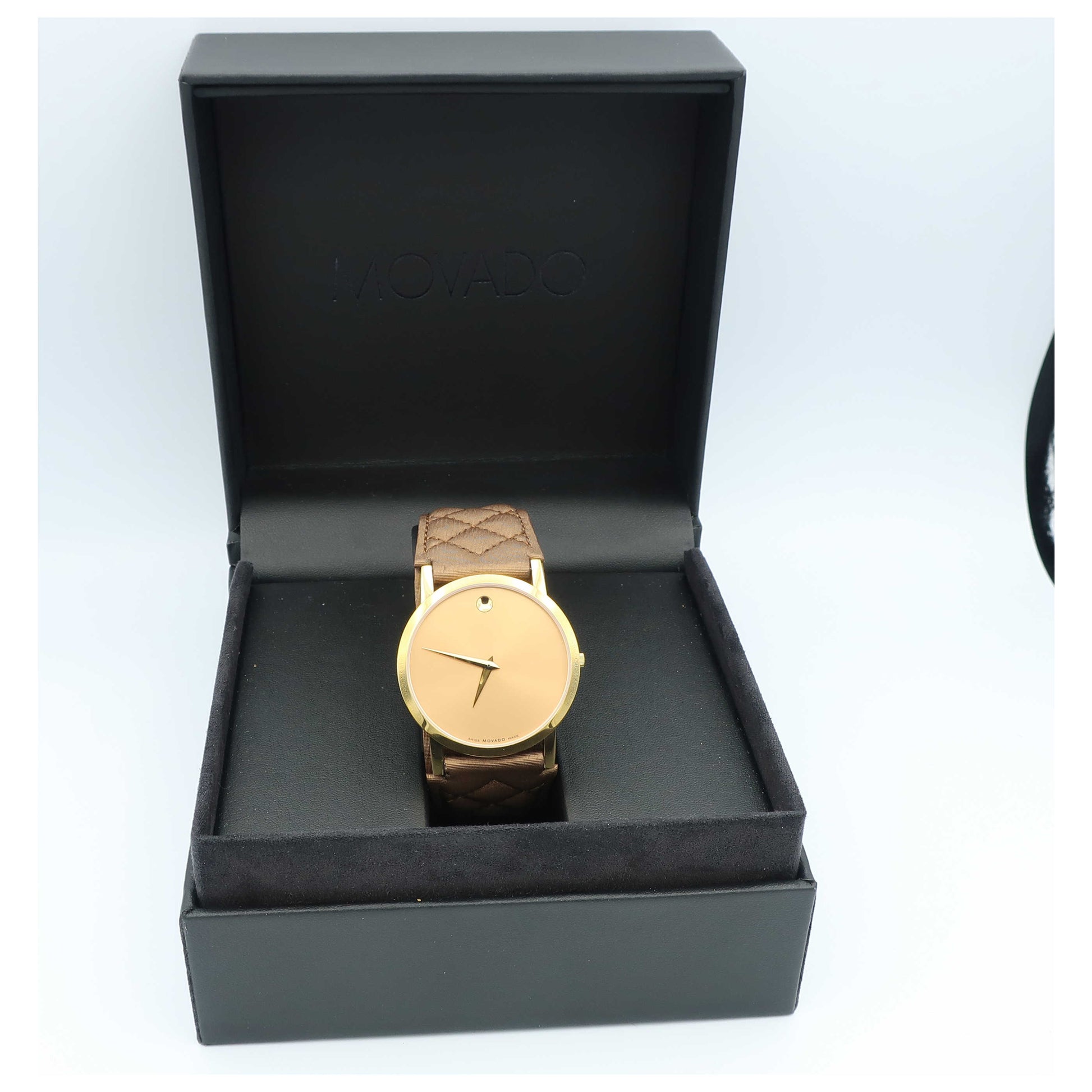 Movado Museum Women's Swiss Quartz (Battery-Powered) Watch 0605713-PO - Image #6