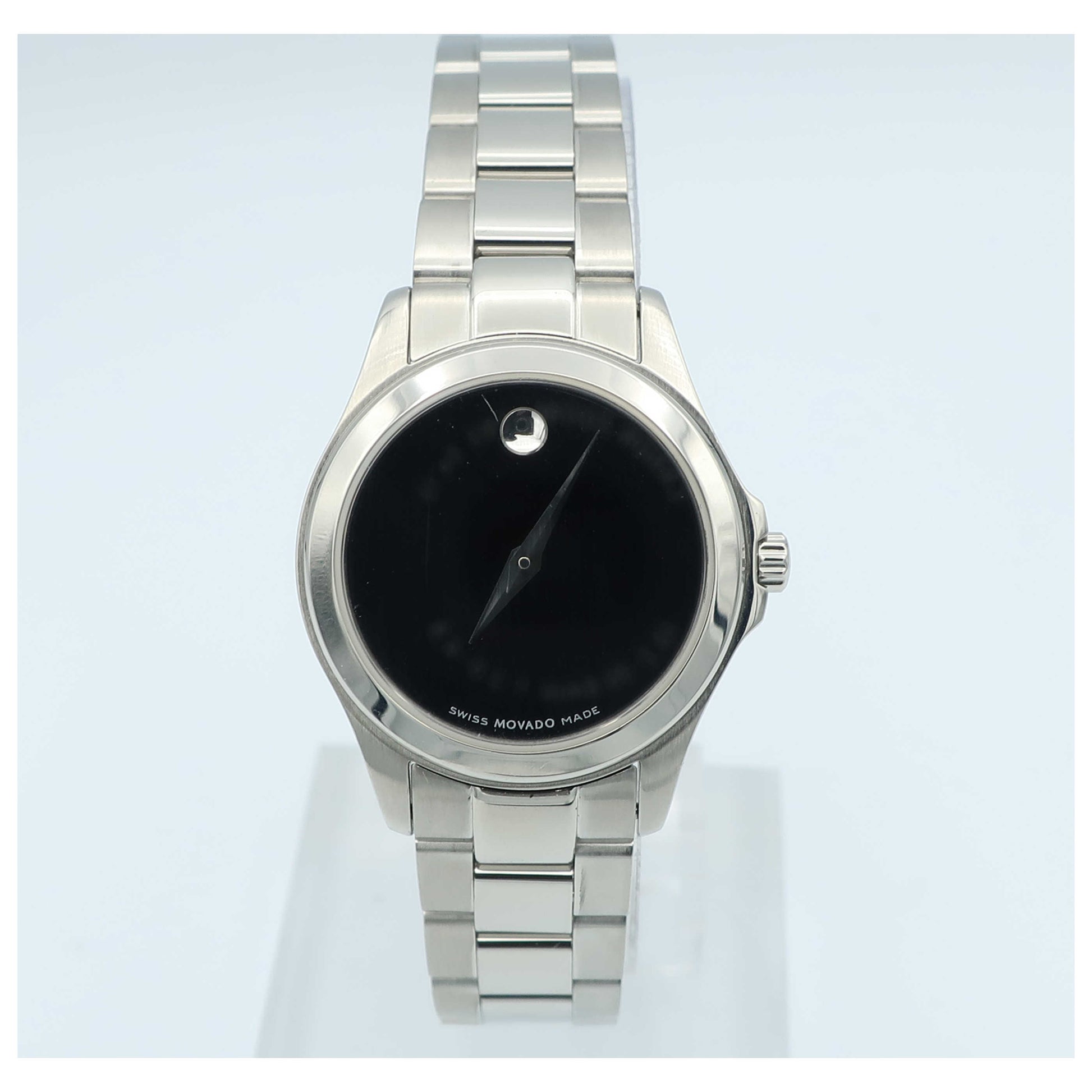 Front view of Movado Junior Sport Women's Swiss Quartz (Battery-Powered) Watch 0605747-SDV