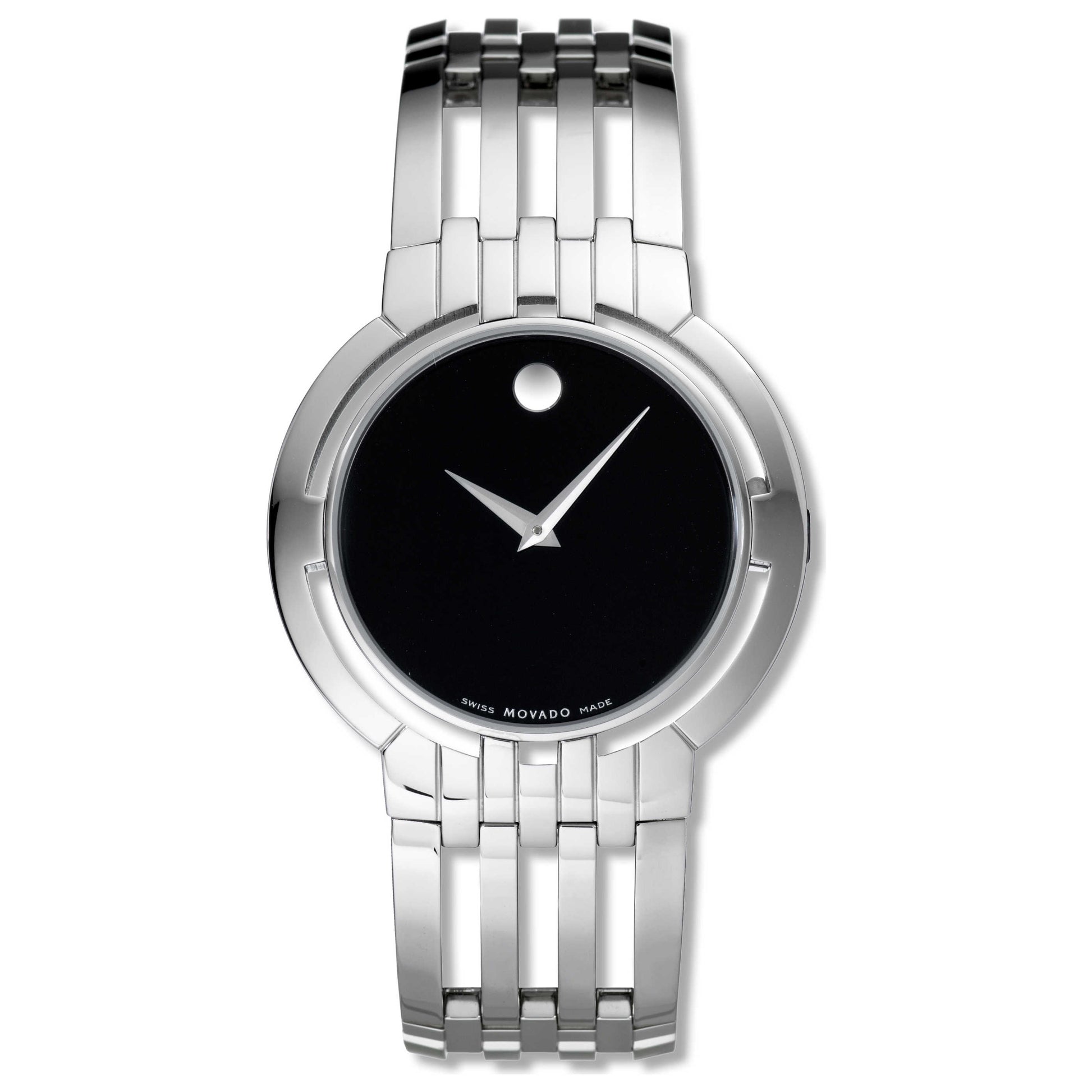 Front view of Movado Esperanza Men's Swiss Quartz (Battery-Powered) Watch 0605752