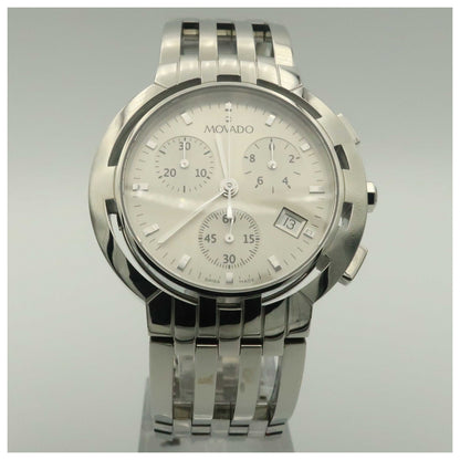 Front view of Movado Esperanza Men's Swiss Quartz (Battery-Powered) Watch 0605823-PO