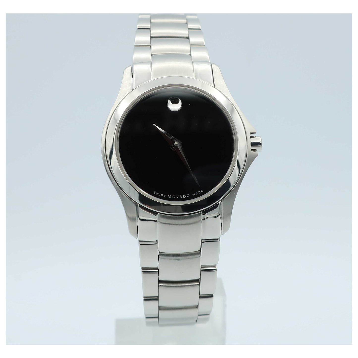 Front view of Movado Collection Women's Swiss Quartz (Battery-Powered) Watch 0605870-SD2