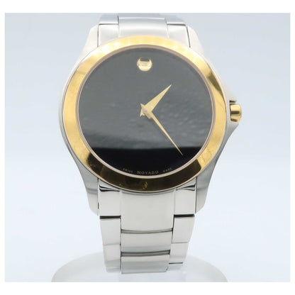 Front view of Movado Masino Men's Swiss Quartz (Battery-Powered) Watch 0605871-PO