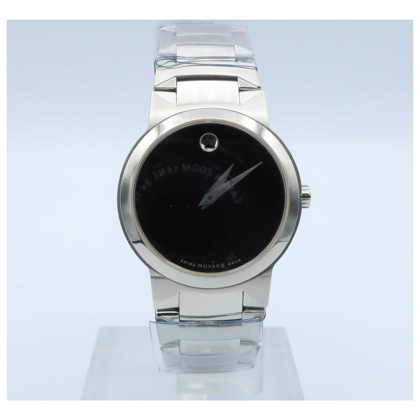 Front view of Movado Temo Women's Swiss Quartz (Battery-Powered) Watch 0605904-PO
