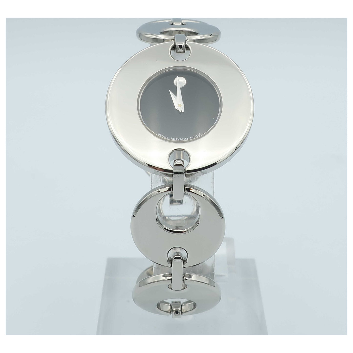 Front view of Movado Buleto Women's Swiss Quartz (Battery-Powered) Watch 0605921-SDV