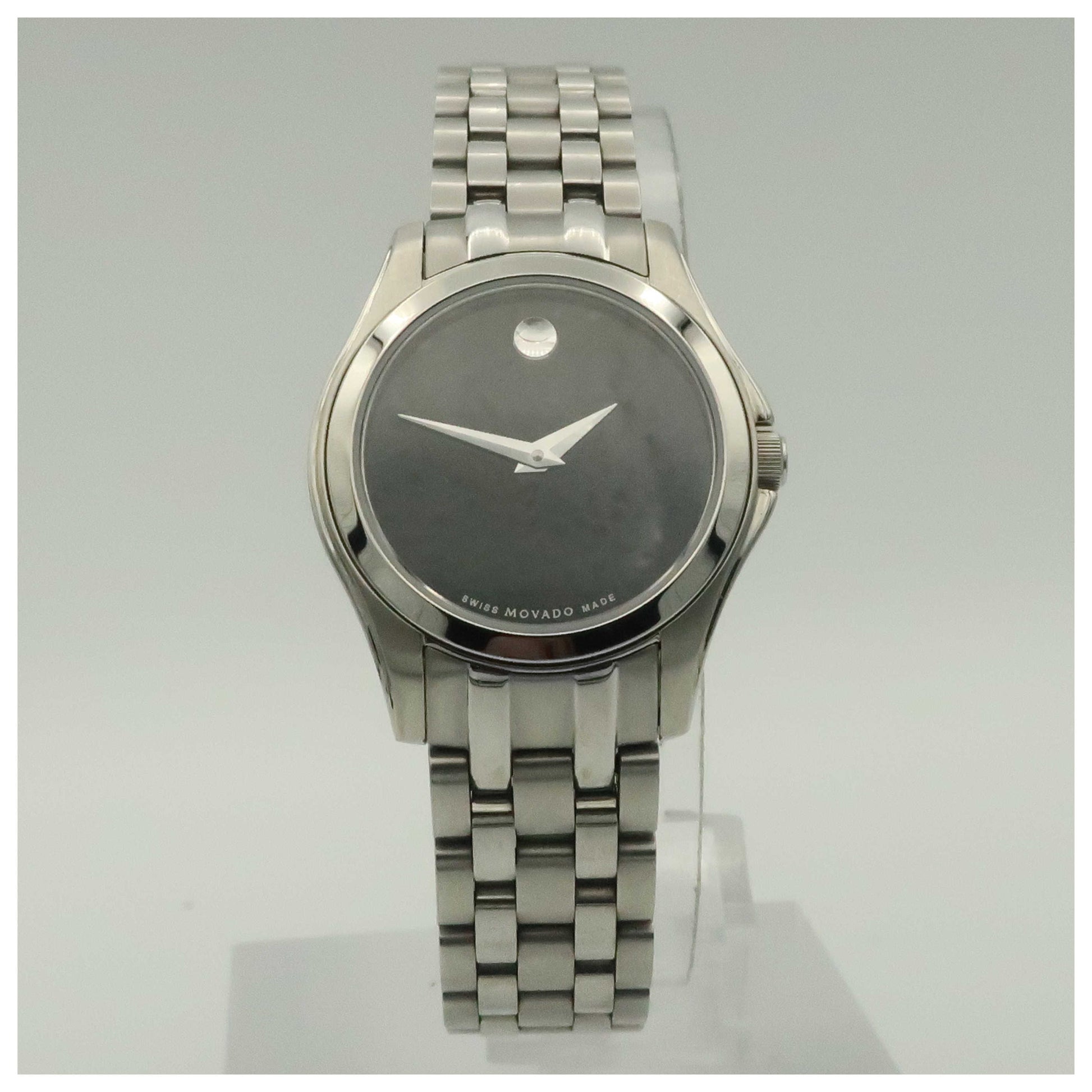 Front view of Movado Corporate Exclusive Women's Swiss Quartz (Battery-Powered) Watch 0605974-PO