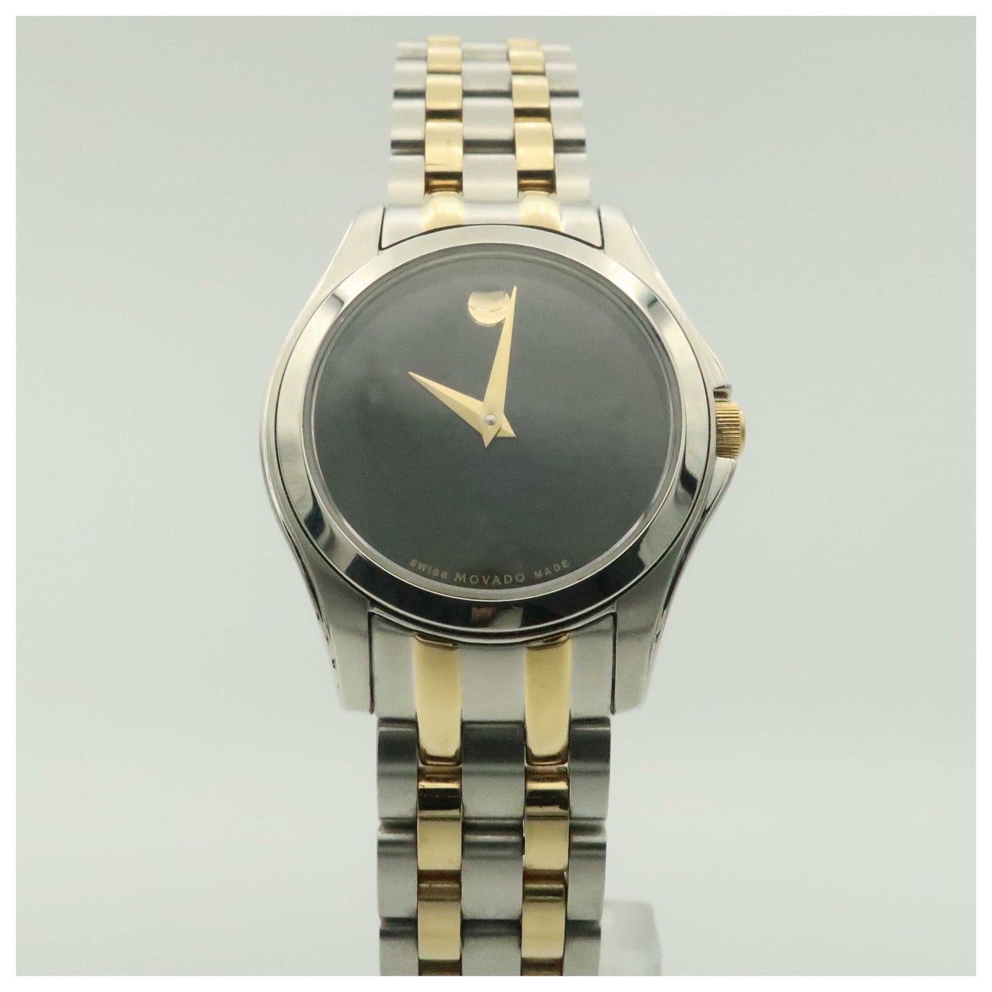 Front view of Movado Corporate Exclusive Women's Swiss Quartz (Battery-Powered) Watch 0605976-PO