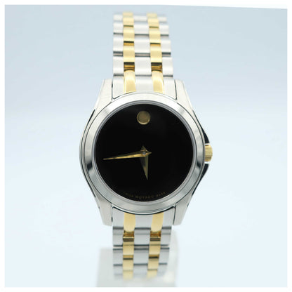 Front view of Movado Corporate Exclusive Women's Swiss Quartz (Battery-Powered) Watch 0605976-SD
