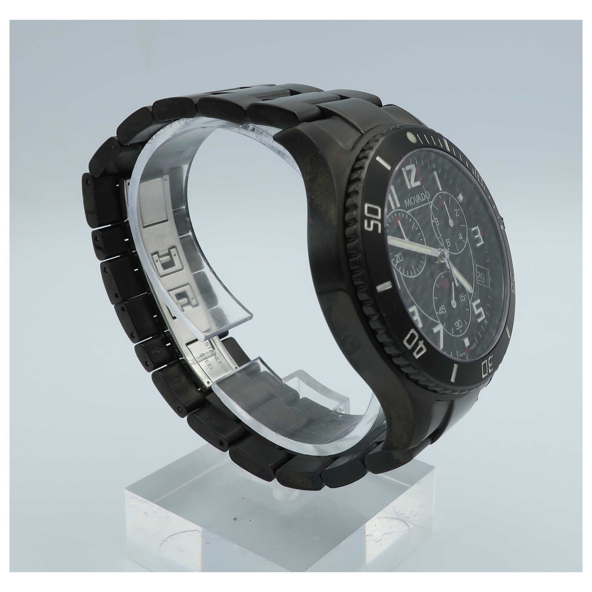 Movado Junior Sport Men's Swiss Quartz (Battery-Powered) Watch 0606066-PO2 - Image #3