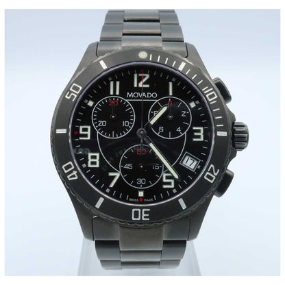Front view of Movado Junior Sport Men's Swiss Quartz (Battery-Powered) Watch 0606066-PO3