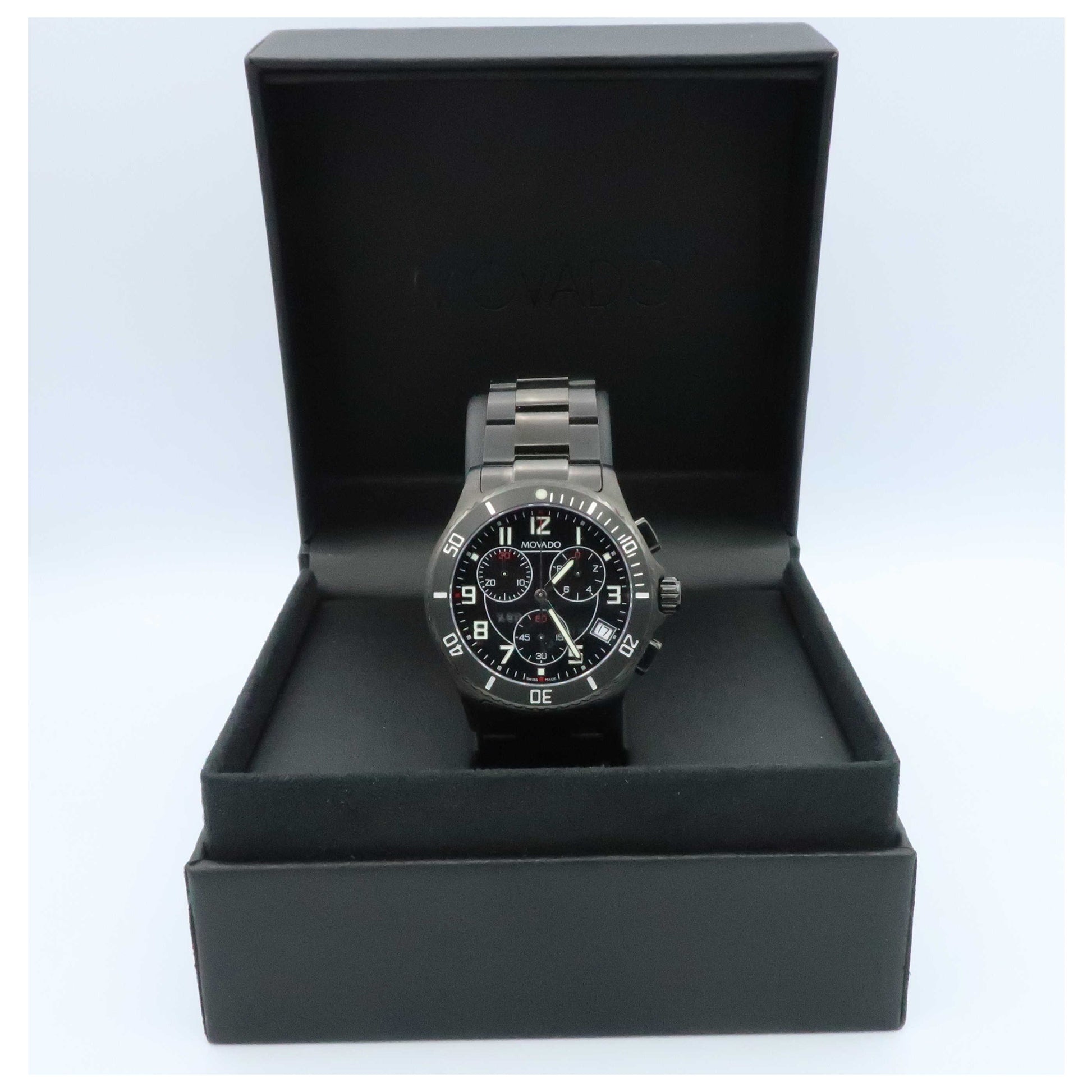 Movado Junior Sport Men's Swiss Quartz (Battery-Powered) Watch 0606066-PO3 - Image #6