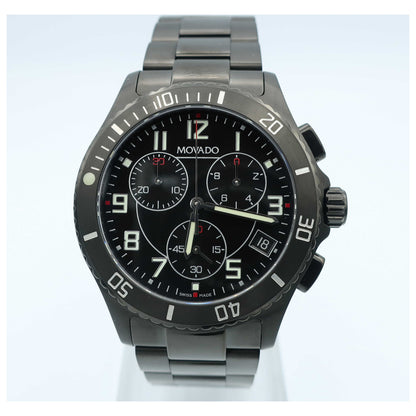 Front view of Movado Junior Sport Men's Swiss Quartz (Battery-Powered) Watch 0606066-PO