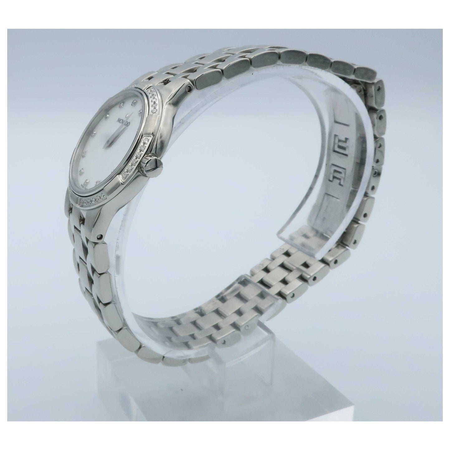 Movado Metio Women's Swiss Quartz (Battery-Powered) Watch 0606073-PO - Image #4
