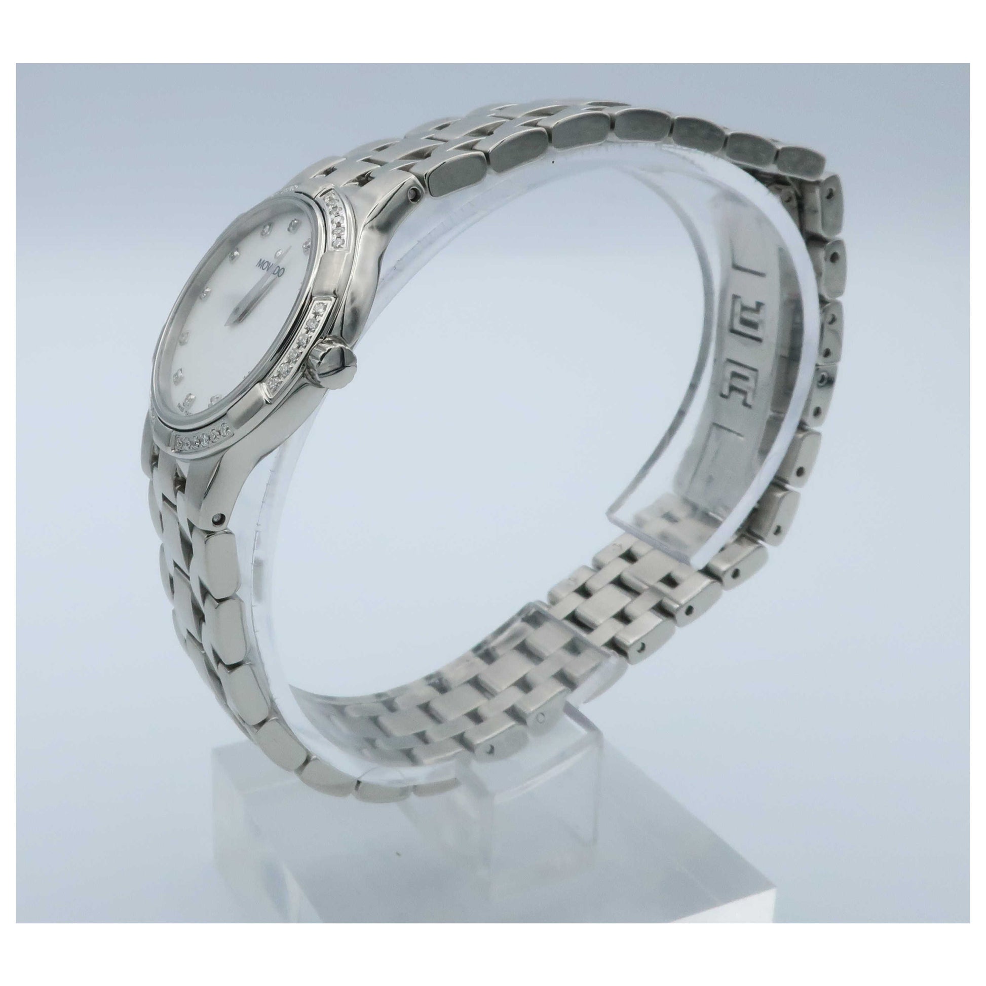 Movado Metio Women's Swiss Quartz (Battery-Powered) Watch 0606073-PO - Image #4