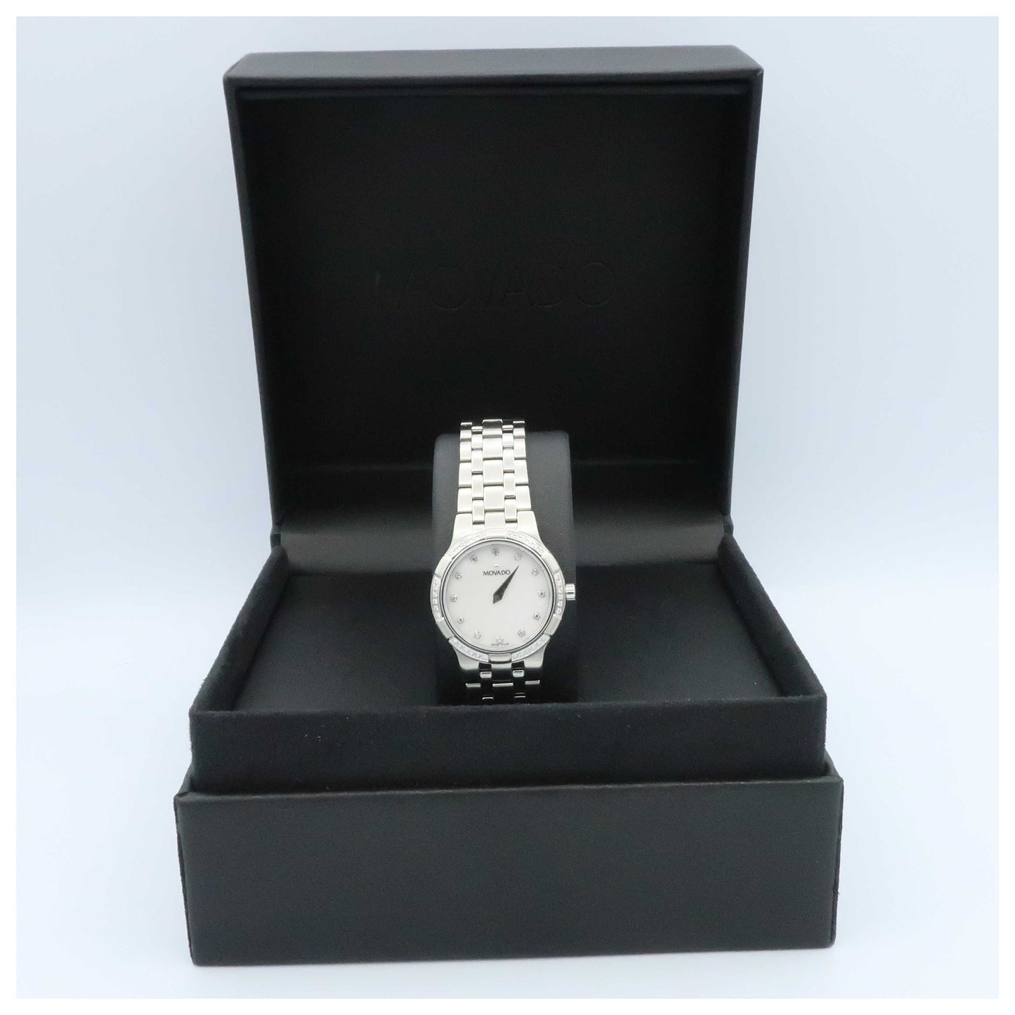 Movado Metio Women's Swiss Quartz (Battery-Powered) Watch 0606073-PO - Image #6
