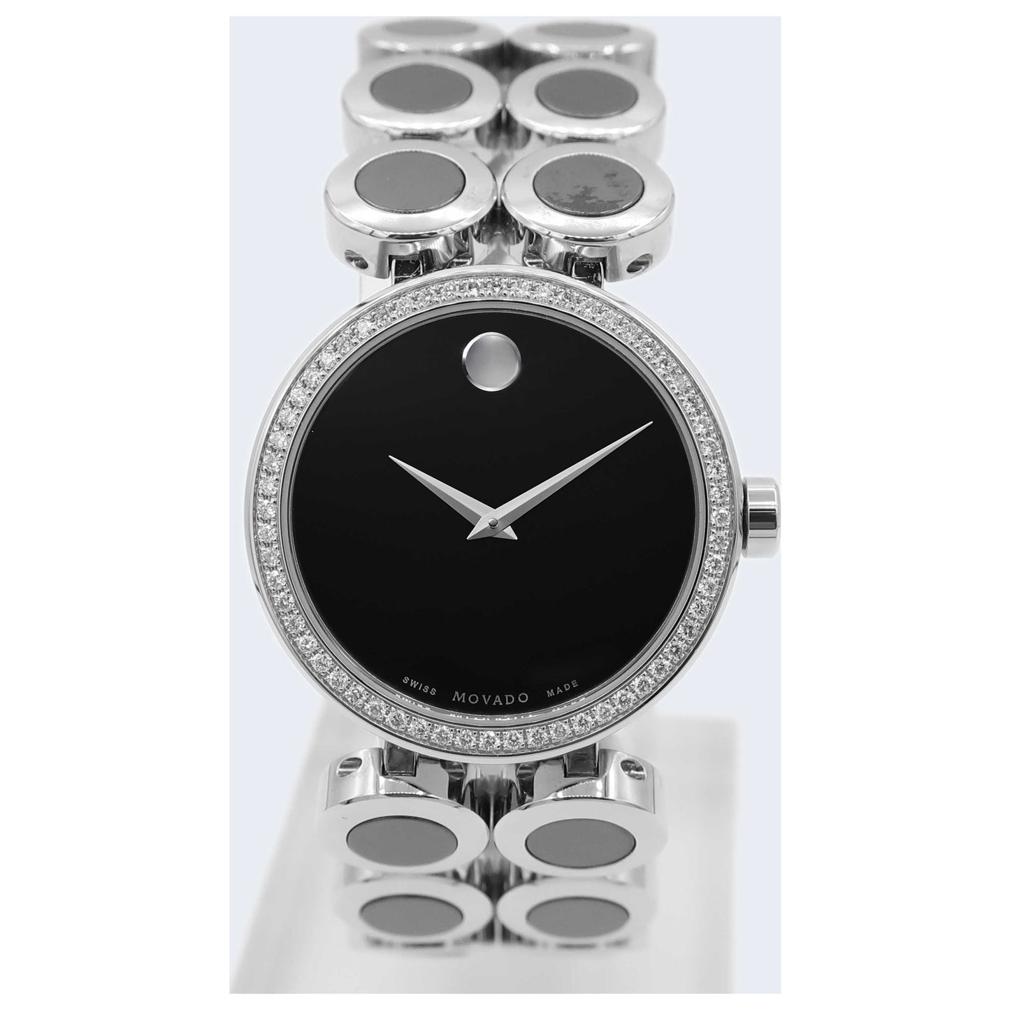 Front view of Movado Ono Moda Women's Swiss Quartz (Battery-Powered) Watch 0606096-SD2