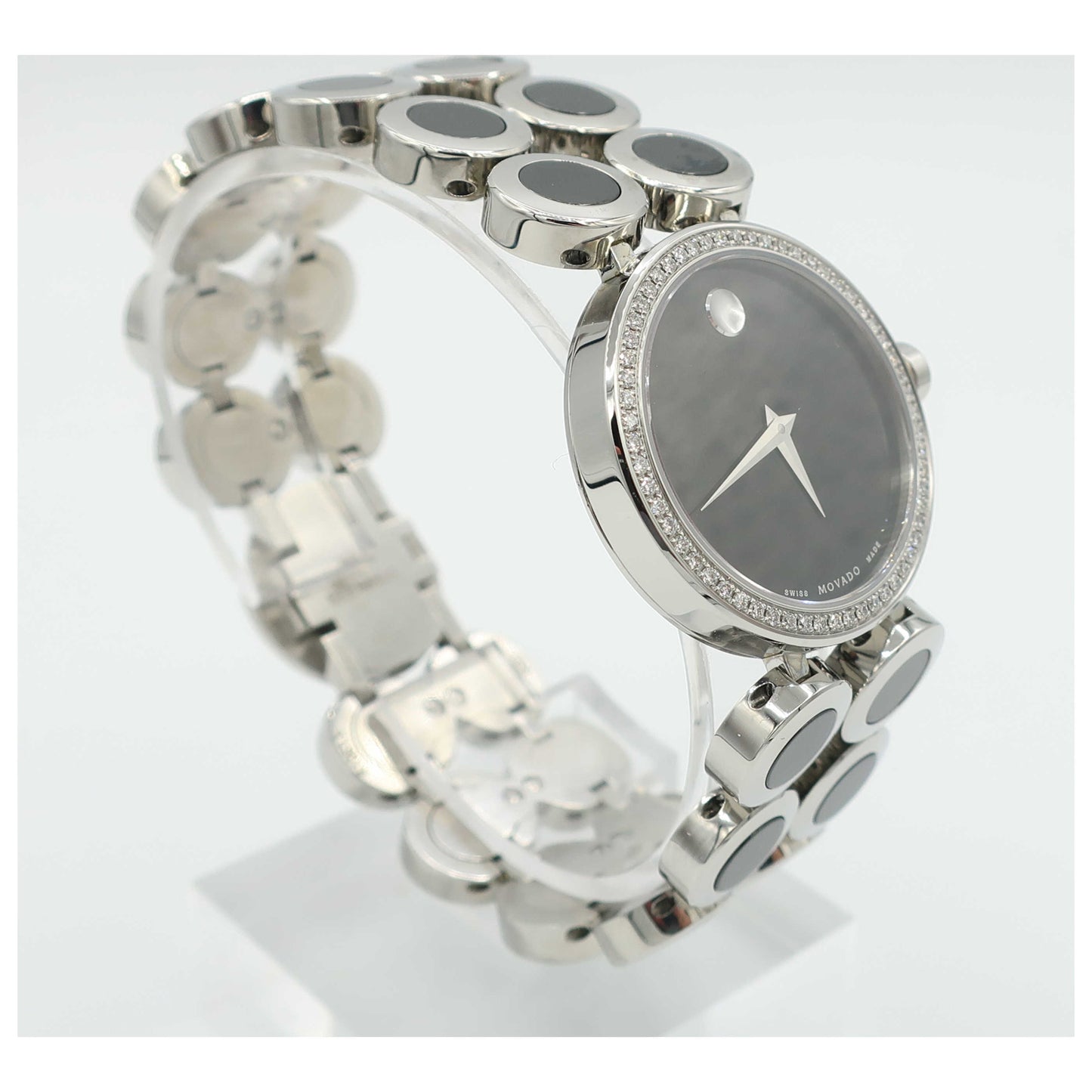 Movado Ono Moda Women's Swiss Quartz (Battery-Powered) Watch 0606096-SD2 - Image #3