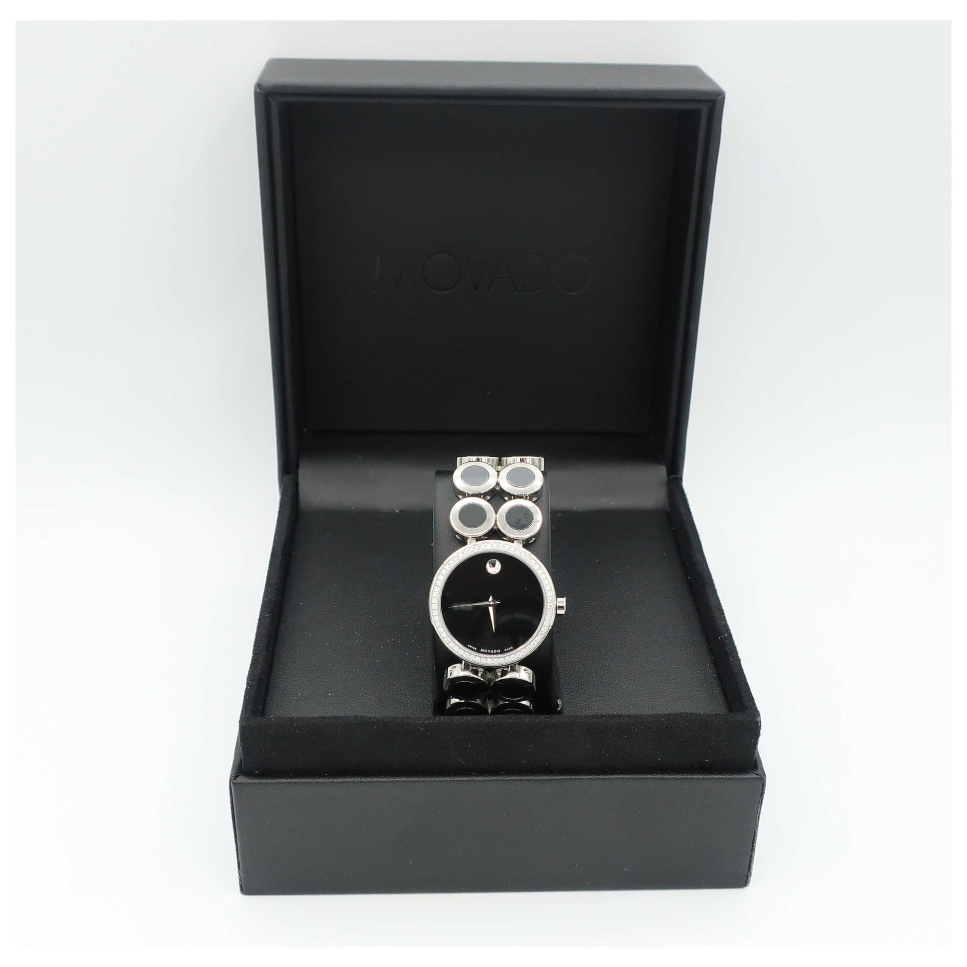 Movado Ono Moda Women's Swiss Quartz (Battery-Powered) Watch 0606096-SD2 - Image #6