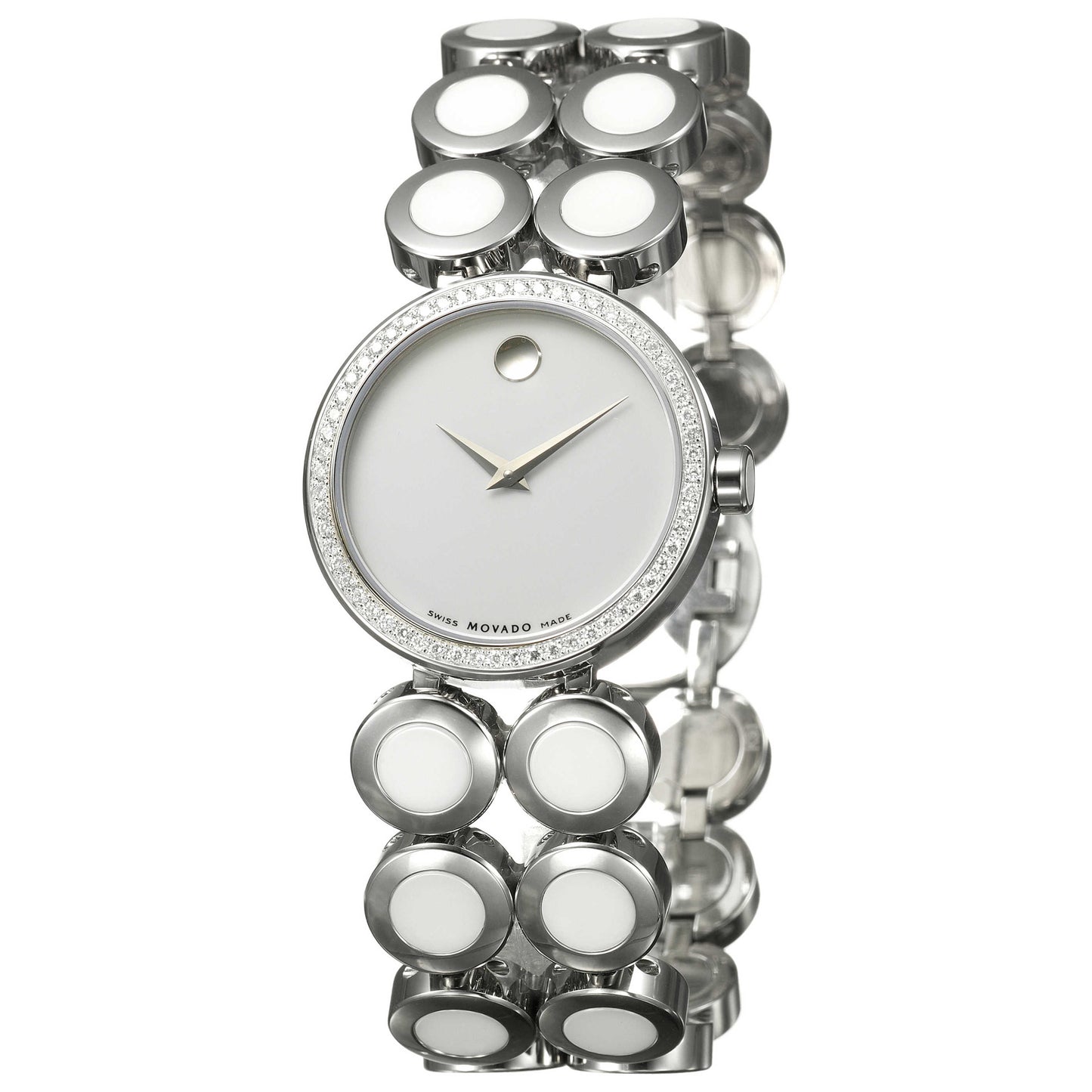 Front view of Movado Ono Moda Women's Swiss Quartz (Battery-Powered) Watch 0606097