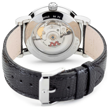 Back view of Movado Red Label Men's Automatic Watch 0606114
