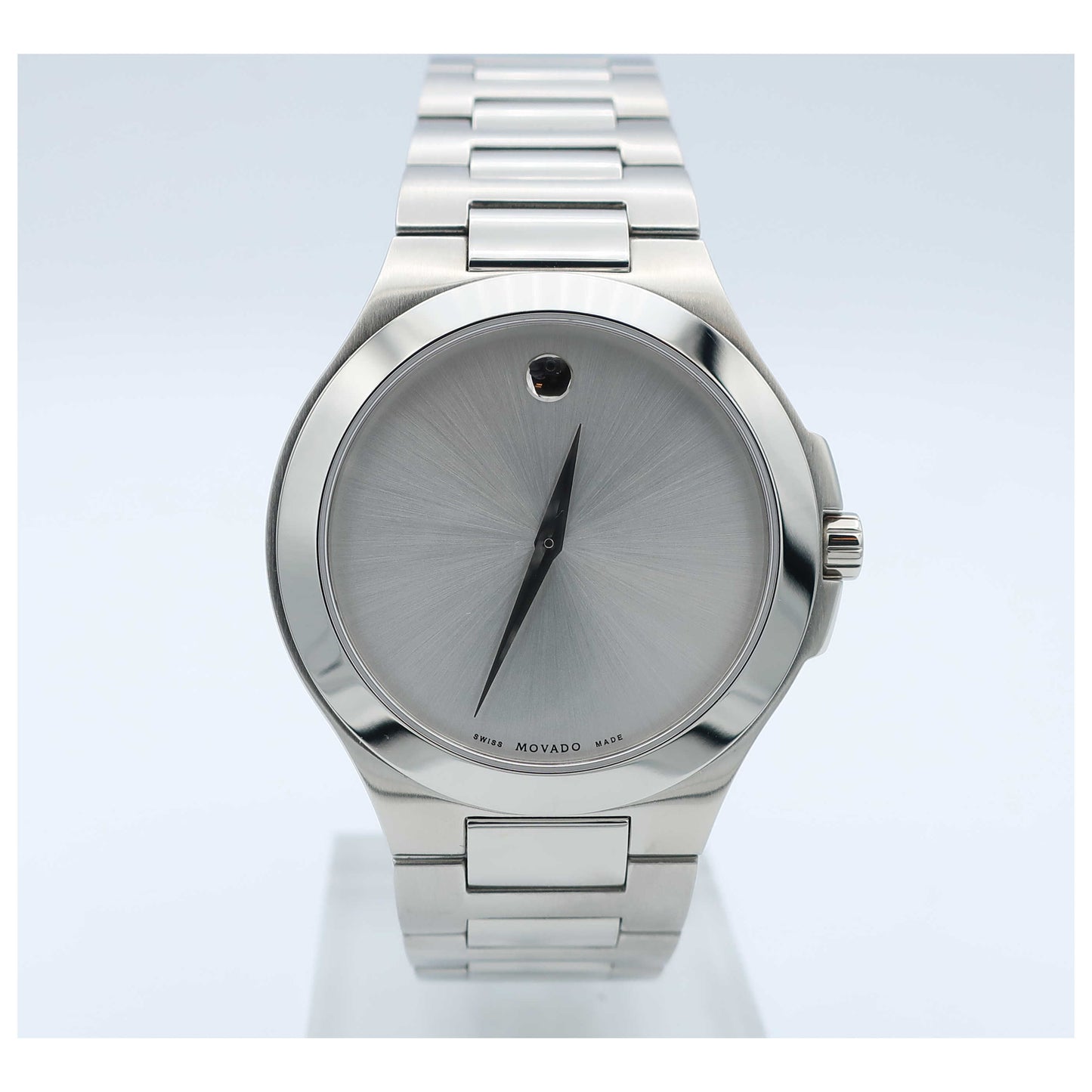 Front view of Movado Movado Collection Men's Swiss Quartz (Battery-Powered) Watch 0606165-SD