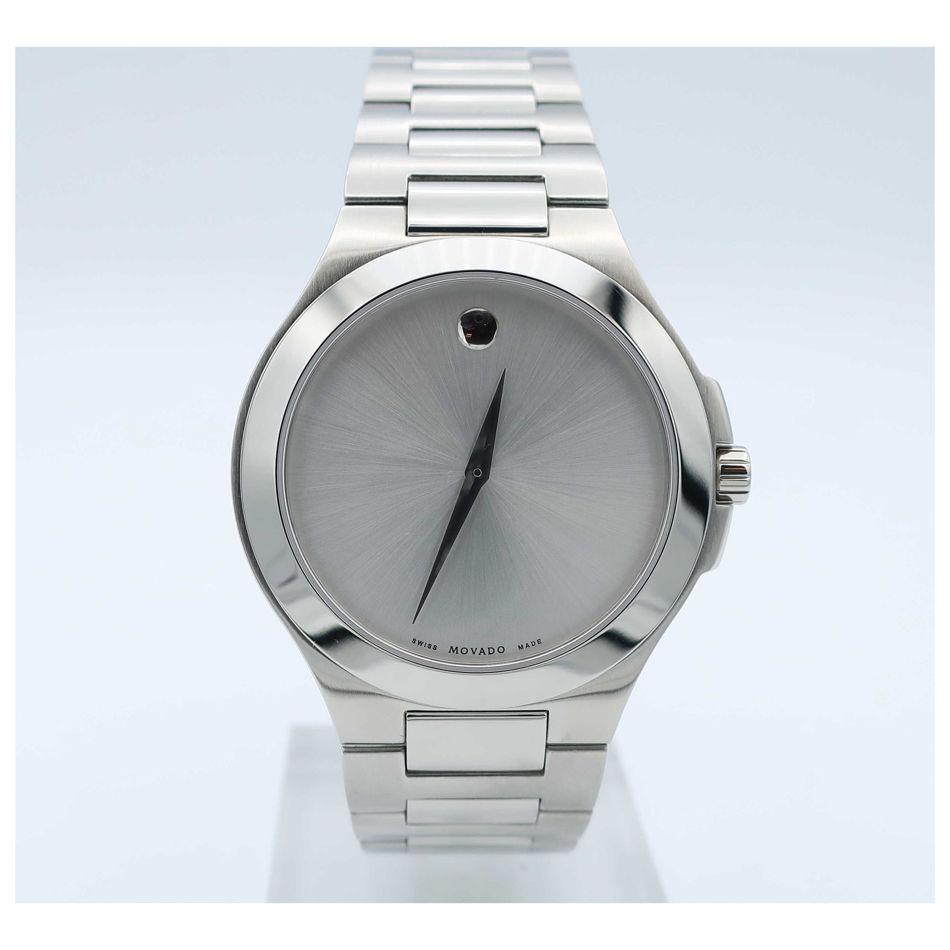 Front view of Movado Movado Collection Men's Swiss Quartz (Battery-Powered) Watch 0606165-SD