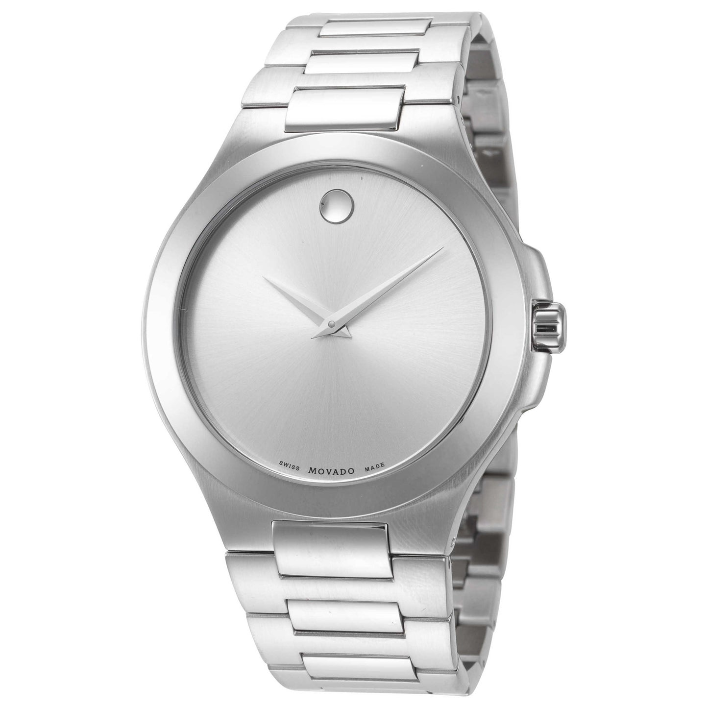 Front view of Movado Movado Collection Men's Quartz Watch 0606165