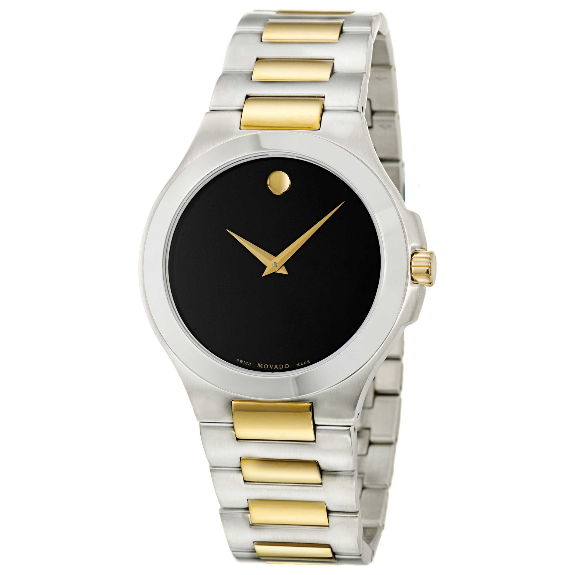 Front view of Movado Movado Collection Men's Swiss Quartz (Battery-Powered) Watch 0606181